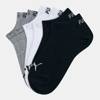 PUMA Kids' Invisible Socks (3-Pairs) Grey PUMA Kids' Invisible Socks (3-Pairs) Grey
