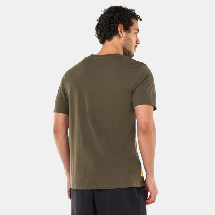 Timberland Men's Tree Camo Graphic T-Shirt White image number 1