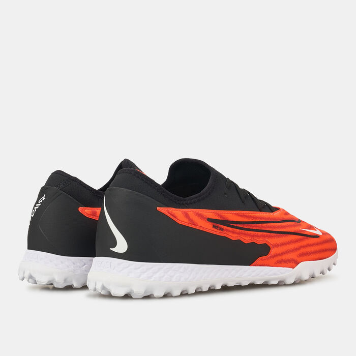 Nike Men's React Phantom GX Pro Turf Ground Football Shoe Red image number 2