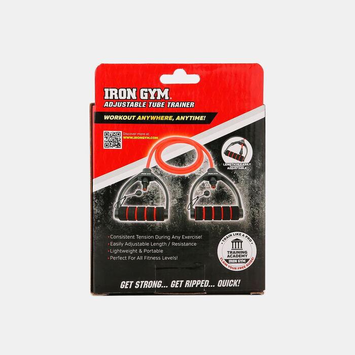 Iron Gym Adjustable Tube Trainer Multi-Color Iron Gym Adjustable Tube Trainer Multi-Color image number 1