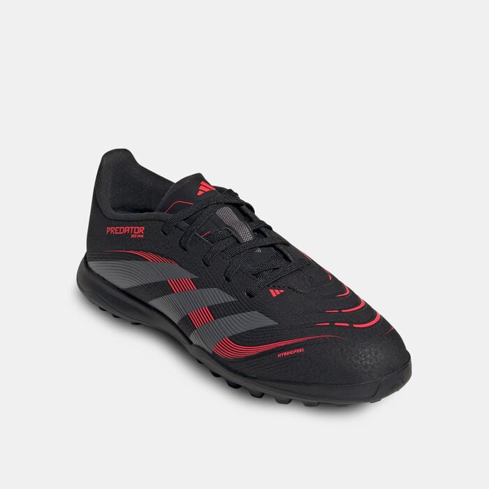 adidas Kids' Predator League Turf Ground Football Shoes Black adidas Kids' Predator League Turf Ground Football Shoes Black image number 1