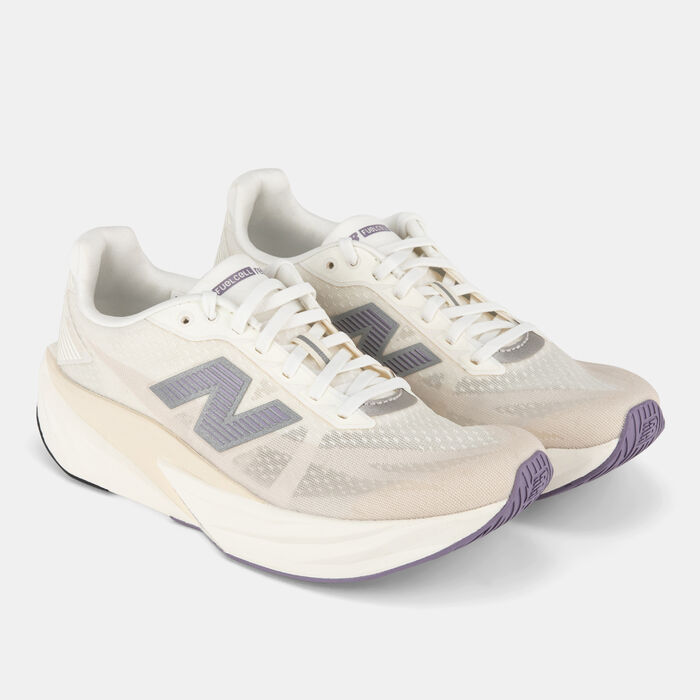 New Balance Women's FuelCell Rebel v5 Running Shoes Beige image number 1