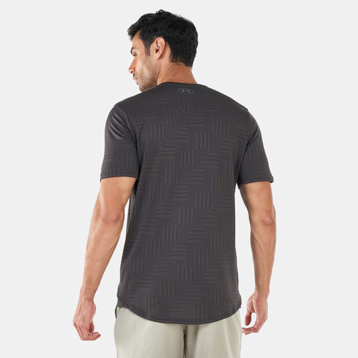 Under Armour Men's UA Training Vent Jacq T-Shirt Blue Under Armour Men's UA Training Vent Jacq T-Shirt Blue image number 1