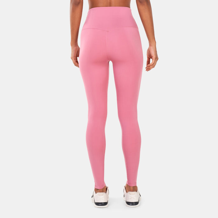 Nike Women's One Dri-FIT Training Leggings Pink image number 1