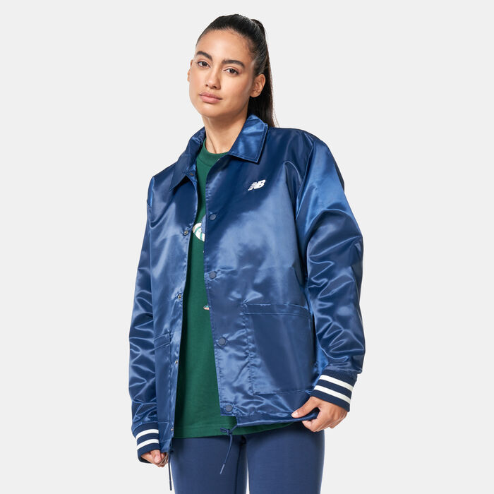 New Balance Men's Sportswear's Greatest Hits Coaches Jacket Blue New Balance Men's Sportswear's Greatest Hits Coaches Jacket Blue image number 0