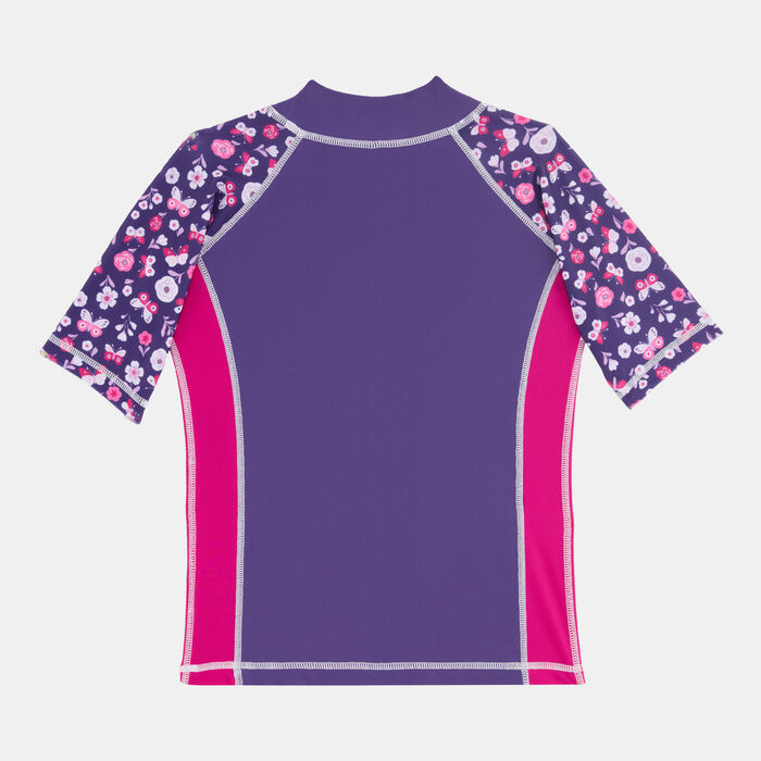 COEGA Kids' Swimming Rashguard Purple COEGA Kids' Swimming Rashguard Purple image number 1