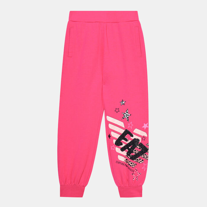 EA7 Emporio Armani Kids' Graphic Sweatpants (Older Kids) Pink EA7 Emporio Armani Kids' Graphic Sweatpants (Older Kids) Pink image number 0