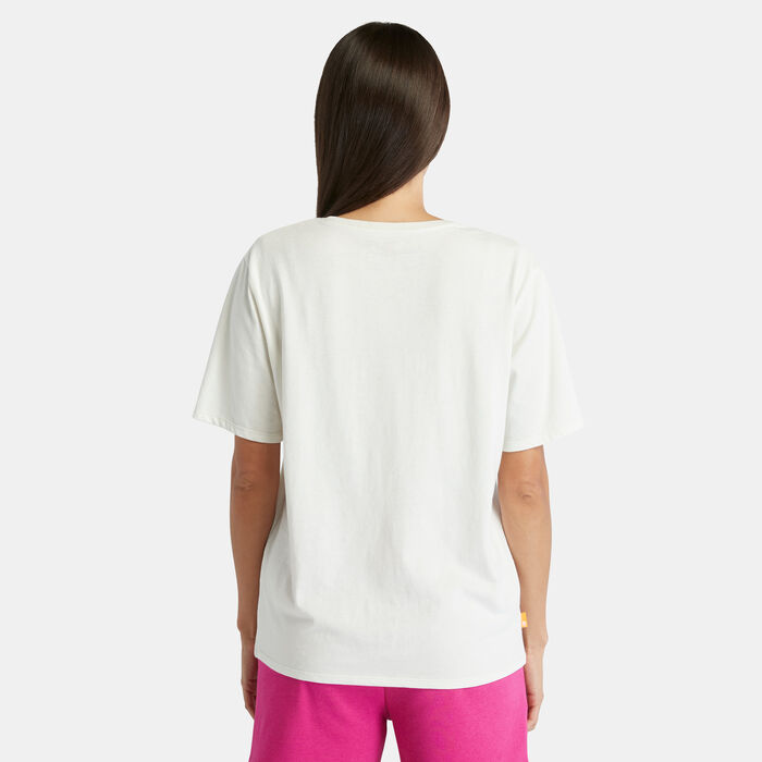 Timberland Women's Dunstan T-Shirt White Timberland Women's Dunstan T-Shirt White image number 1