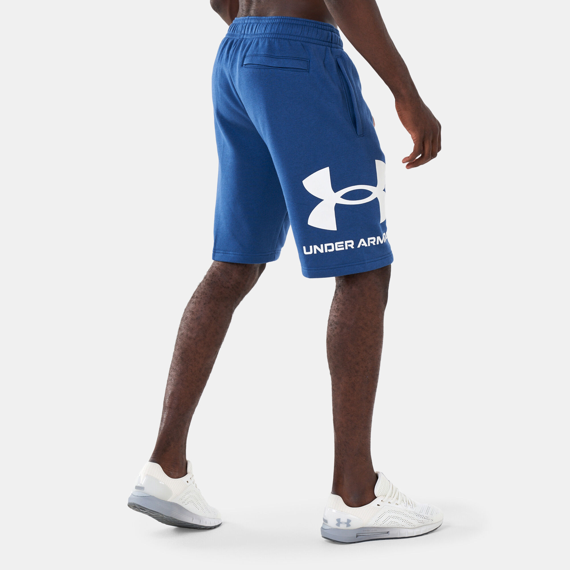 Under armour men's ua best sale rival fleece logo shorts