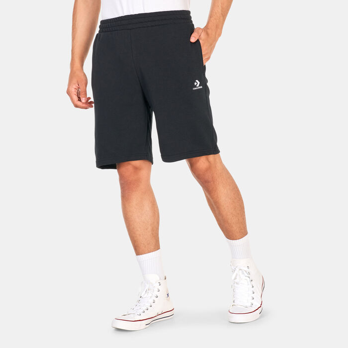 Converse Embroidered Chevron Shorts Black image number 0