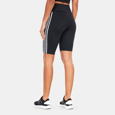 adidas Originals Women's High Waisted Primeblue Legging Shorts Black