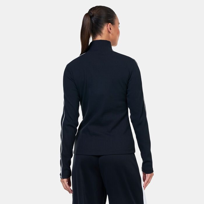 Nike Women's Sportswear 1/2-Zip Top Black Nike Women's Sportswear 1/2-Zip Top Black image number 1