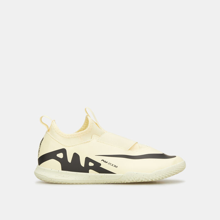 Nike Kids' Mercurial Vapor 15 Academy Indoor Court Football Shoes (Younger and Older Kids) Ivory image number 0