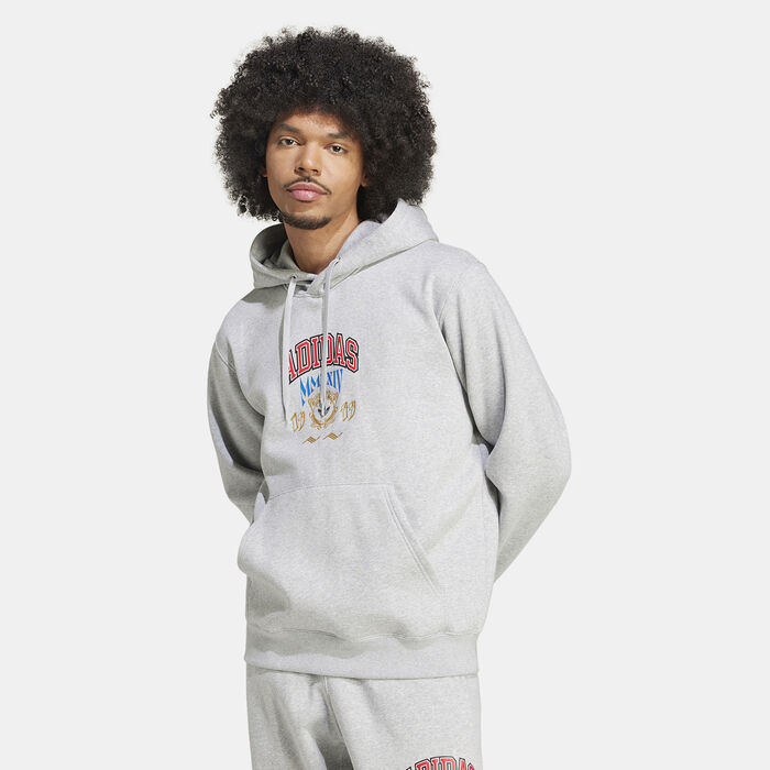 adidas Originals Men's VRCT 1 Hoodie Black adidas Originals Men's VRCT 1 Hoodie Black image number 0