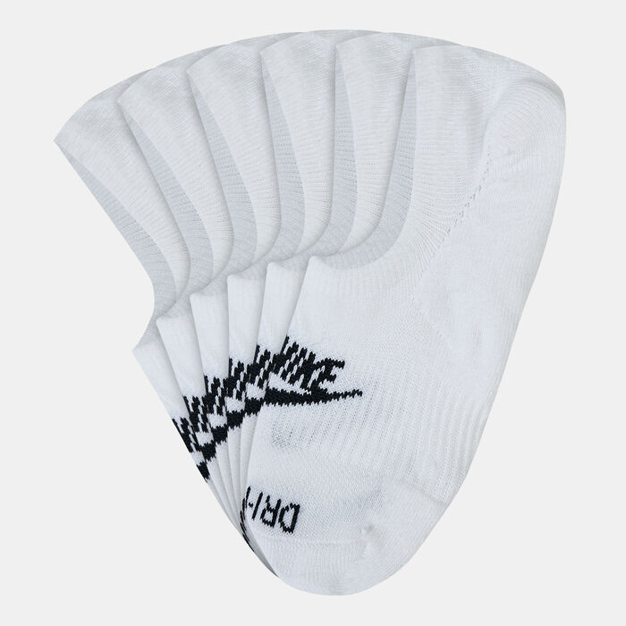 Nike Men's Everyday Plus Cushioned Footie Socks (3 Pack) White Nike Men's Everyday Plus Cushioned Footie Socks (3 Pack) White image number 0
