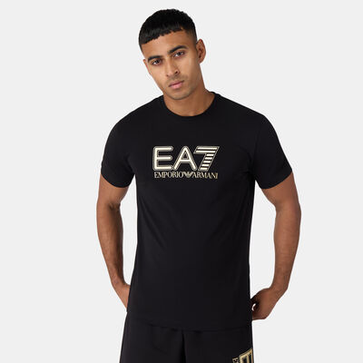 EA7 Emporio Armani Men's Gold Label T-Shirt Black