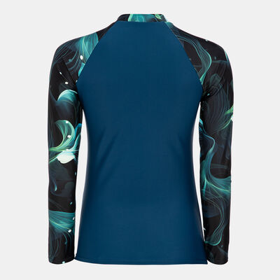 Arena Women's Modesty Long Sleeve Swimming Rashguard Black