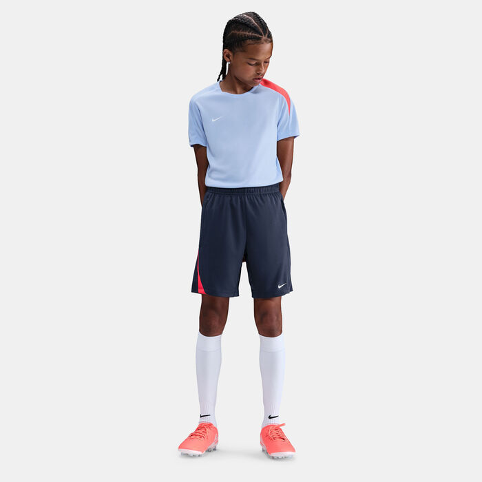 Nike Kids' Dri-FIT Strike Football Shorts (Older Kids) Blue Nike Kids' Dri-FIT Strike Football Shorts (Older Kids) Blue image number 2
