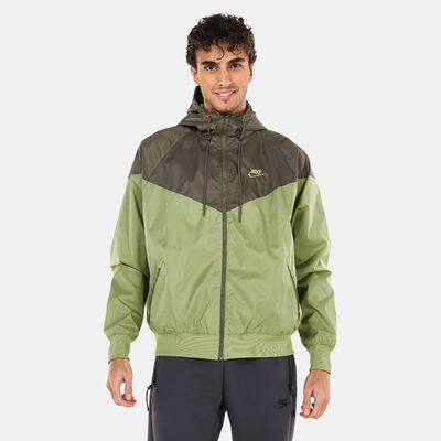 Nike Men's Sportswear Windrunner Hooded Jacket Green