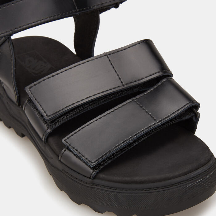 Vans Textured Waves Unisex Sandals Black Vans Textured Waves Unisex Sandals Black image number 4