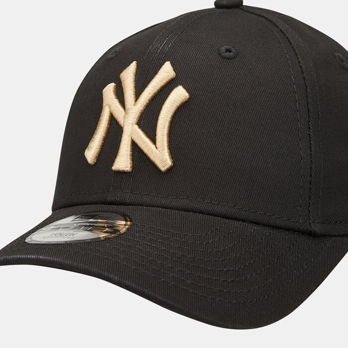 New Era Kids' League Essential 9FORTY New York Yankees Cap Black New Era Kids' League Essential 9FORTY New York Yankees Cap Black image number 2
