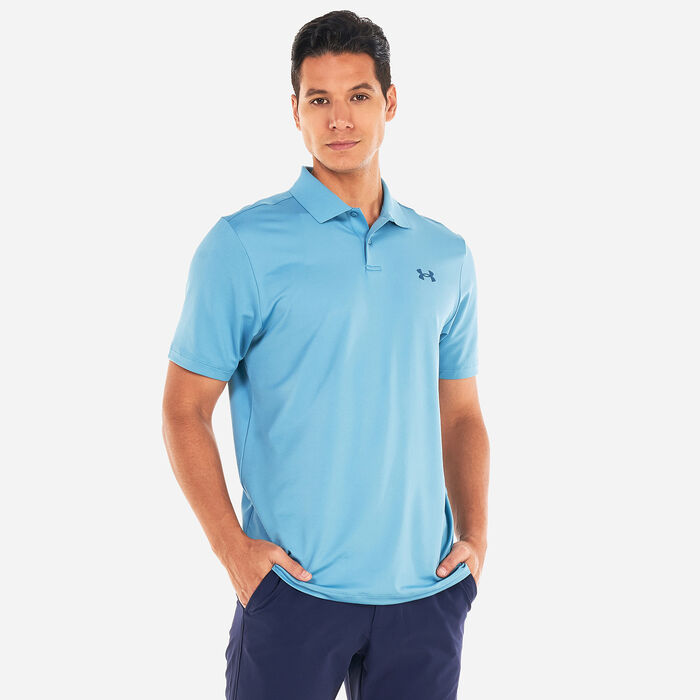 Under Armour Men's UA Performance 3.0 Polo Shirt Blue image number 0