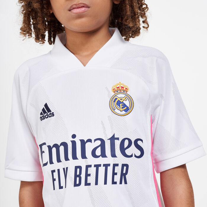 Kids' Real Madrid Home Jersey - 2020/21 (Older Kids) Kids' Real Madrid Home Jersey - 2020/21 (Older Kids) image number 3