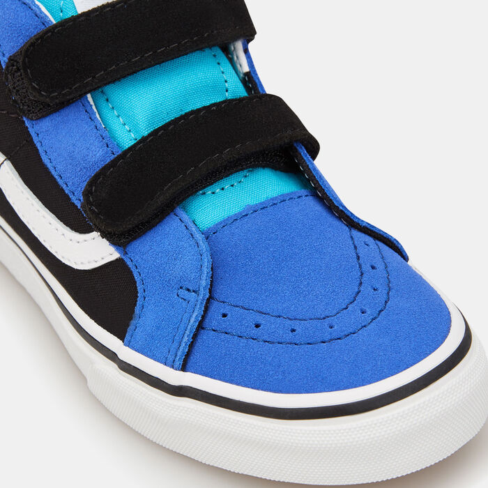 Vans Kids' Checkerboard SK8-Mid Reissue V Unisex Shoe Blue image number 4