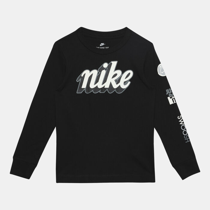 Nike Kids' Nothing But Net Long Sleeve T-Shirt (Younger Kids) Blue Nike Kids' Nothing But Net Long Sleeve T-Shirt (Younger Kids) Blue image number 0