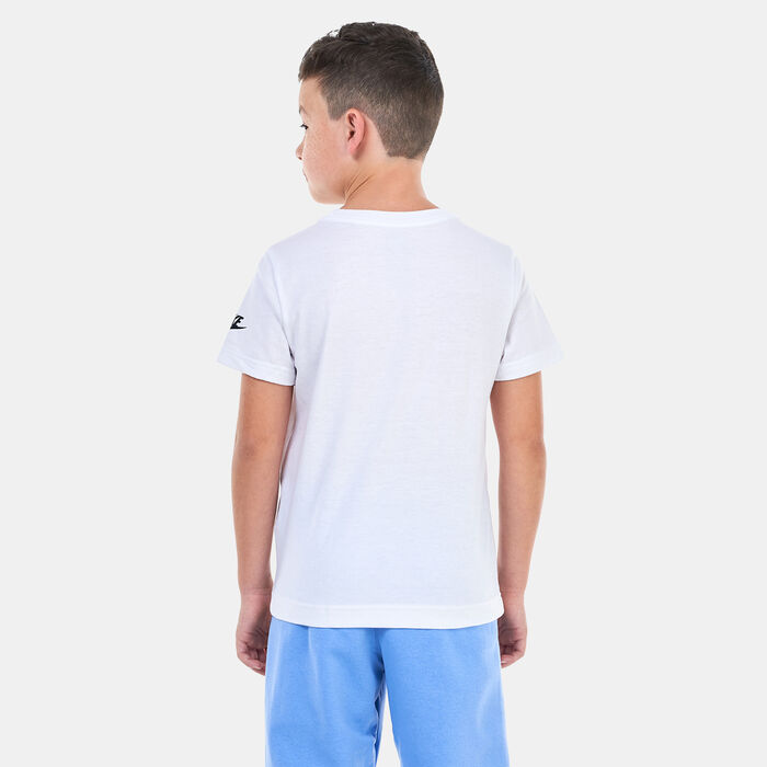 Nike Kids' Puzzle Just Do It T-Shirt White Nike Kids' Puzzle Just Do It T-Shirt White image number 1