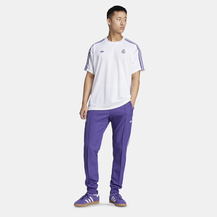 adidas Real Madrid Terrace Icons Jersey Top White adidas Real Madrid Terrace Icons Jersey Top White image number 3