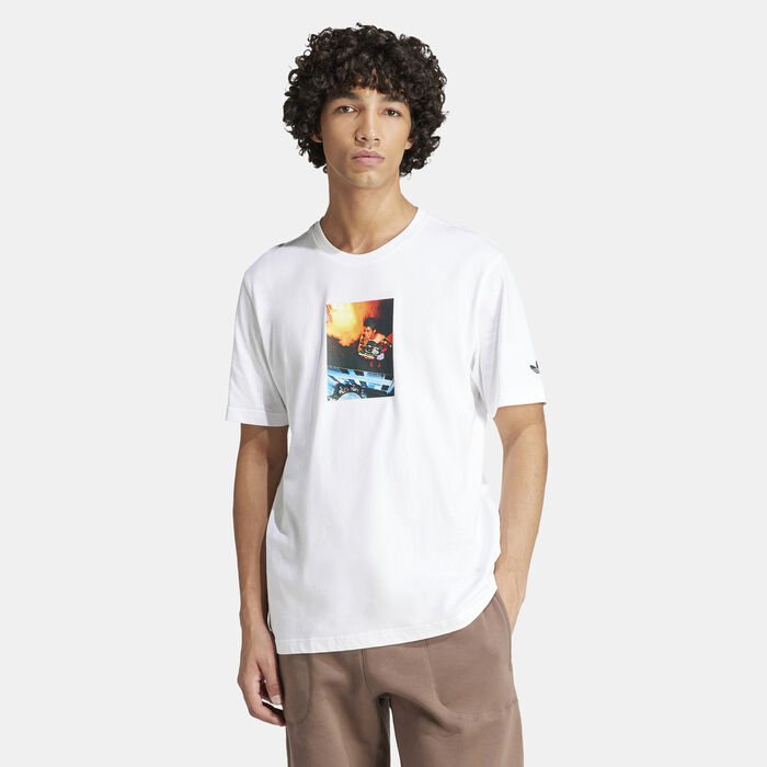 adidas Originals Men's Adi Pic T-Shirt White adidas Originals Men's Adi Pic T-Shirt White image number 0