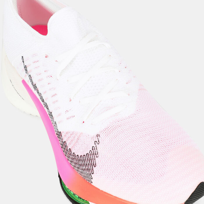 Nike Men's Air Zoom Tempo NEXT% Flyknit Shoe White Nike Men's Air Zoom Tempo NEXT% Flyknit Shoe White image number 4