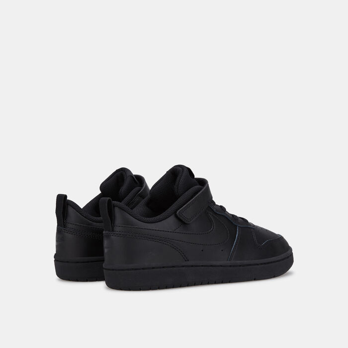 Nike Kids' Court Borough Low 2 Shoe (Younger Kids) Black image number 2