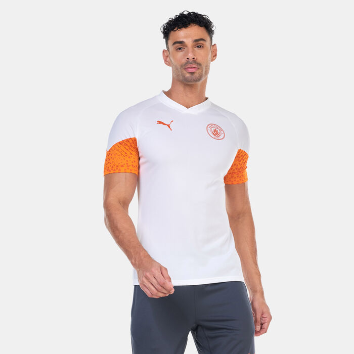 PUMA Men's Manchester City F.C. Training Jersey - 2023/24 White PUMA Men's Manchester City F.C. Training Jersey - 2023/24 White image number 0