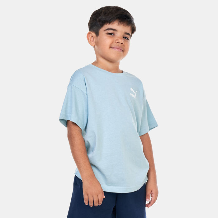 PUMA Kids' Better Classics T-Shirt Blue PUMA Kids' Better Classics T-Shirt Blue image number 0