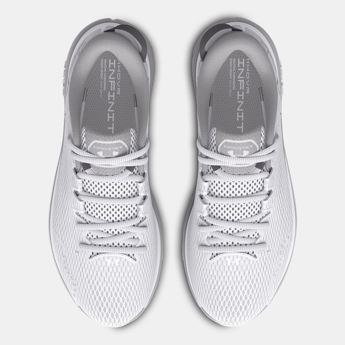 Under Armour Women's UA HOVR™ Infinite 5 Running Shoe White Under Armour Women's UA HOVR™ Infinite 5 Running Shoe White image number 4