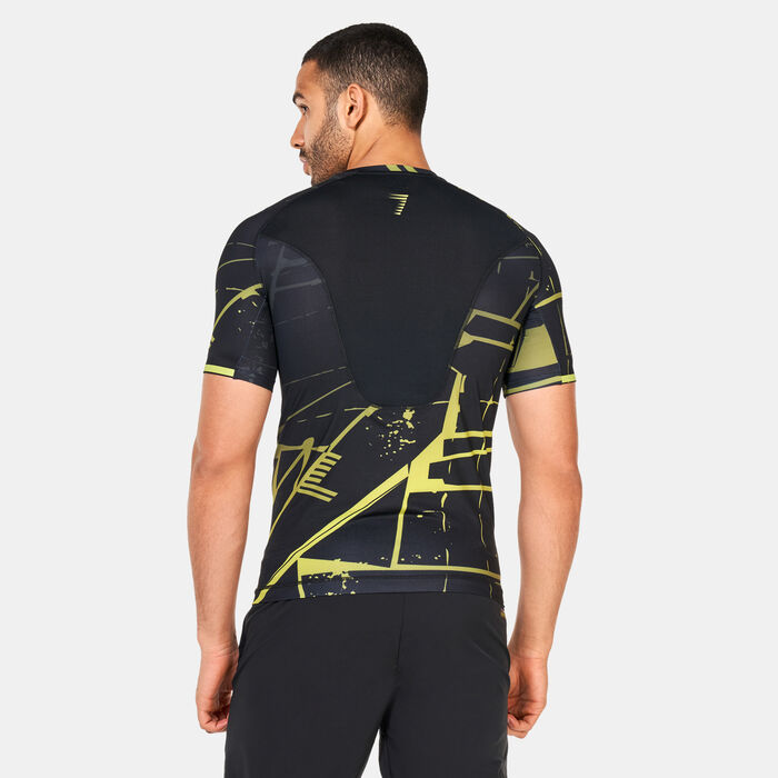 EA7 Emporio Armani Men's Vigor7 Training T-Shirt Multi-Color EA7 Emporio Armani Men's Vigor7 Training T-Shirt Multi-Color image number 1