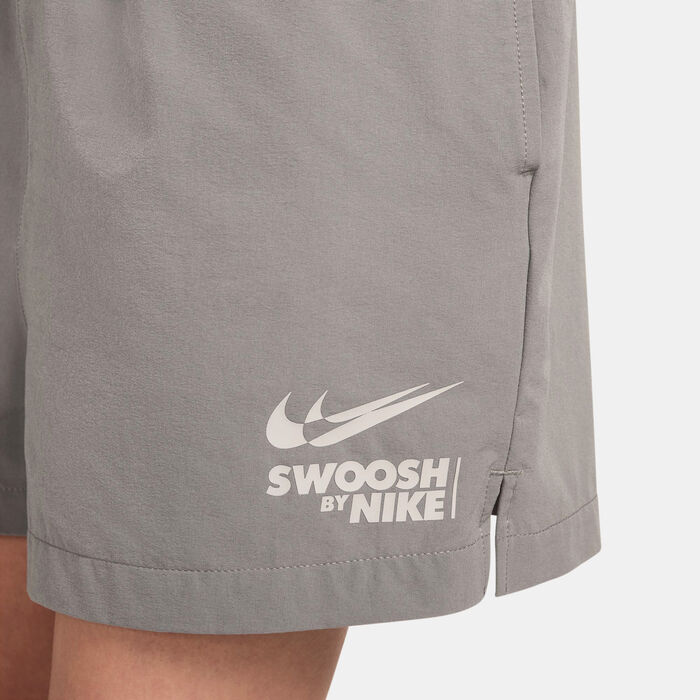 Nike Women's Sportswear Woven Shorts Grey Nike Women's Sportswear Woven Shorts Grey image number 3