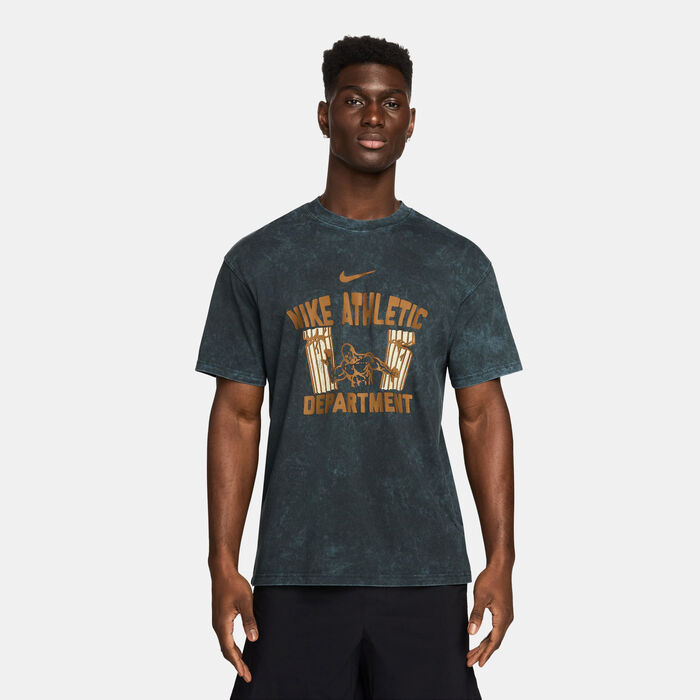 Nike Men's Max90 Gym Heritage T-Shirt Green image number 0