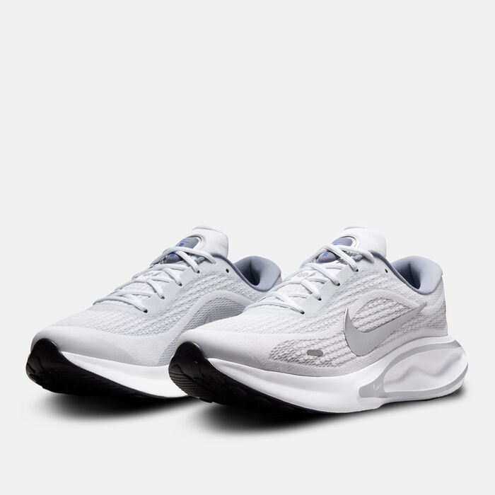 Nike Men's Journey Run Road Running Shoes Silver Nike Men's Journey Run Road Running Shoes Silver image number 1