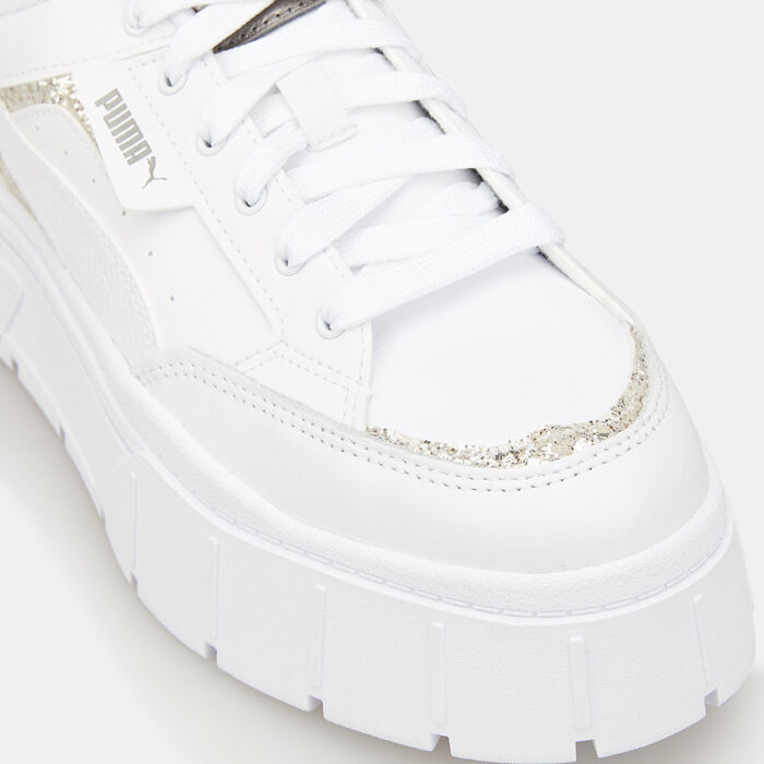 PUMA Women's Mayze Stack SQ Shoe White PUMA Women's Mayze Stack SQ Shoe White image number 4