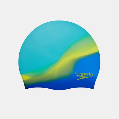Speedo Kids' Colourful Swimming Cap Blue Speedo Kids' Colourful Swimming Cap Blue