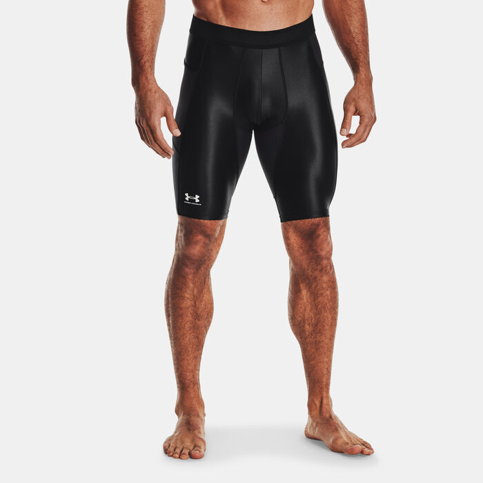 Under Armour Men's UA Iso-Chill Compression Long Shorts Black image number 0