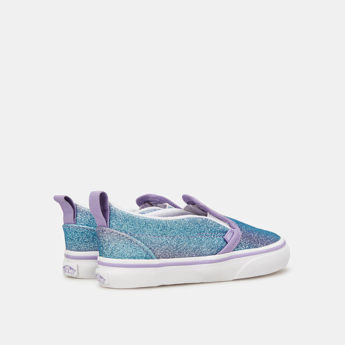 Vans Kids’ Ombre Glitter Slip-On V Unisex Shoe (Baby and Toddler) Multi-Color image number 2