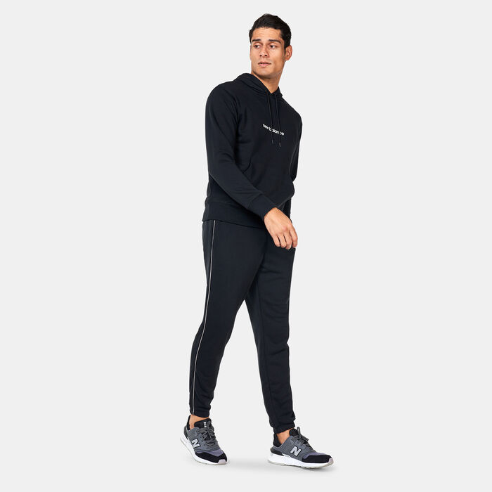 New Balance Men's Essentials Winter Sweatpants Black New Balance Men's Essentials Winter Sweatpants Black image number 2