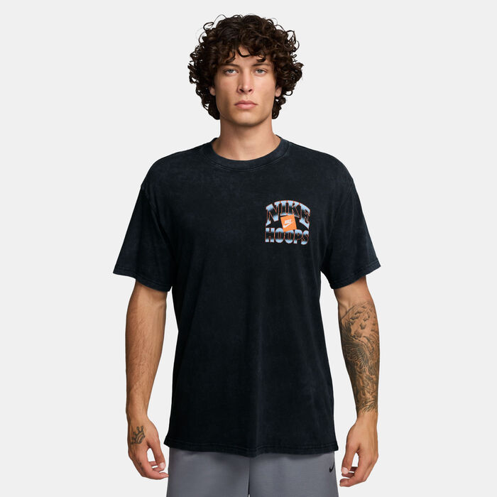 Nike Men's Max90 Basketball T-Shirt Black Nike Men's Max90 Basketball T-Shirt Black image number 0