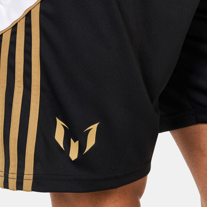 adidas Men's Messi Football Shorts Black adidas Men's Messi Football Shorts Black image number 3
