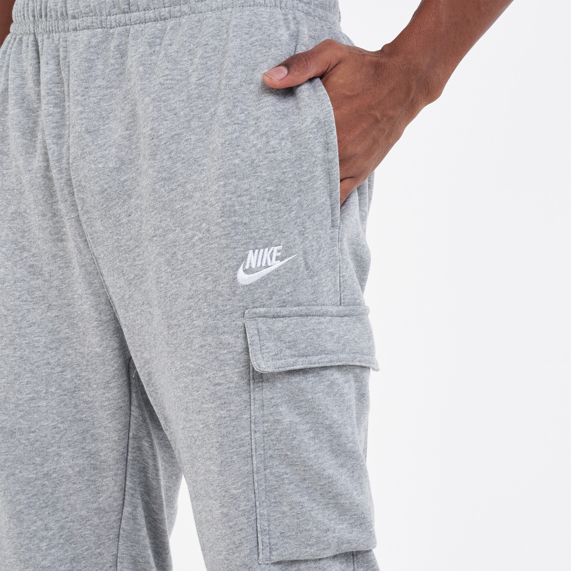 Nike club cuffed cargo joggers on sale