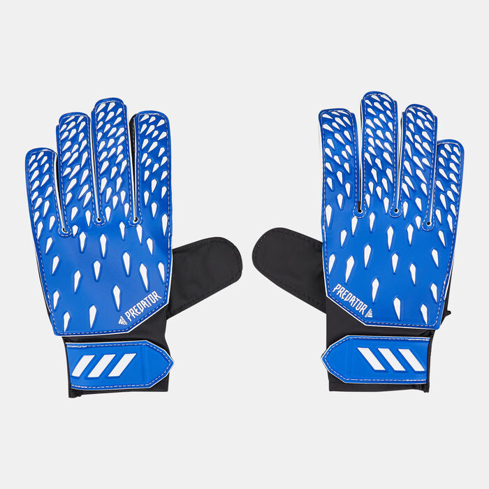 adidas Kids' Predator Training Goalkeeper Gloves Blue image number 0